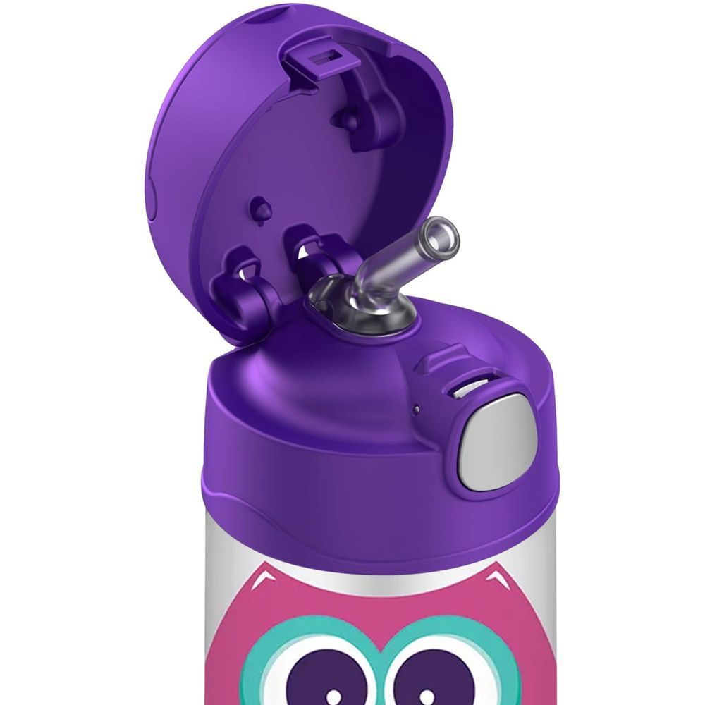 Thermos - Kids Funtainer Stainless Steel Bottle - Owls - 355 ml