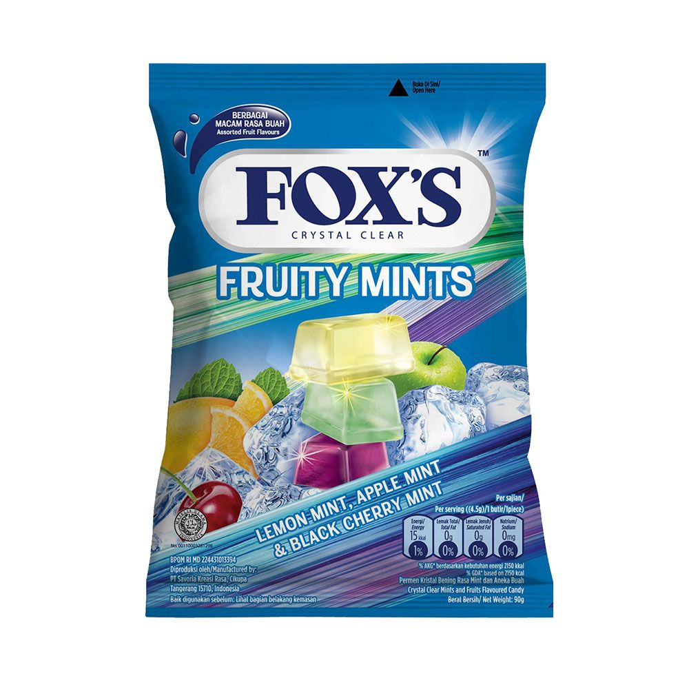 Fox's - Fruity Mints Bag Candies - 90 g