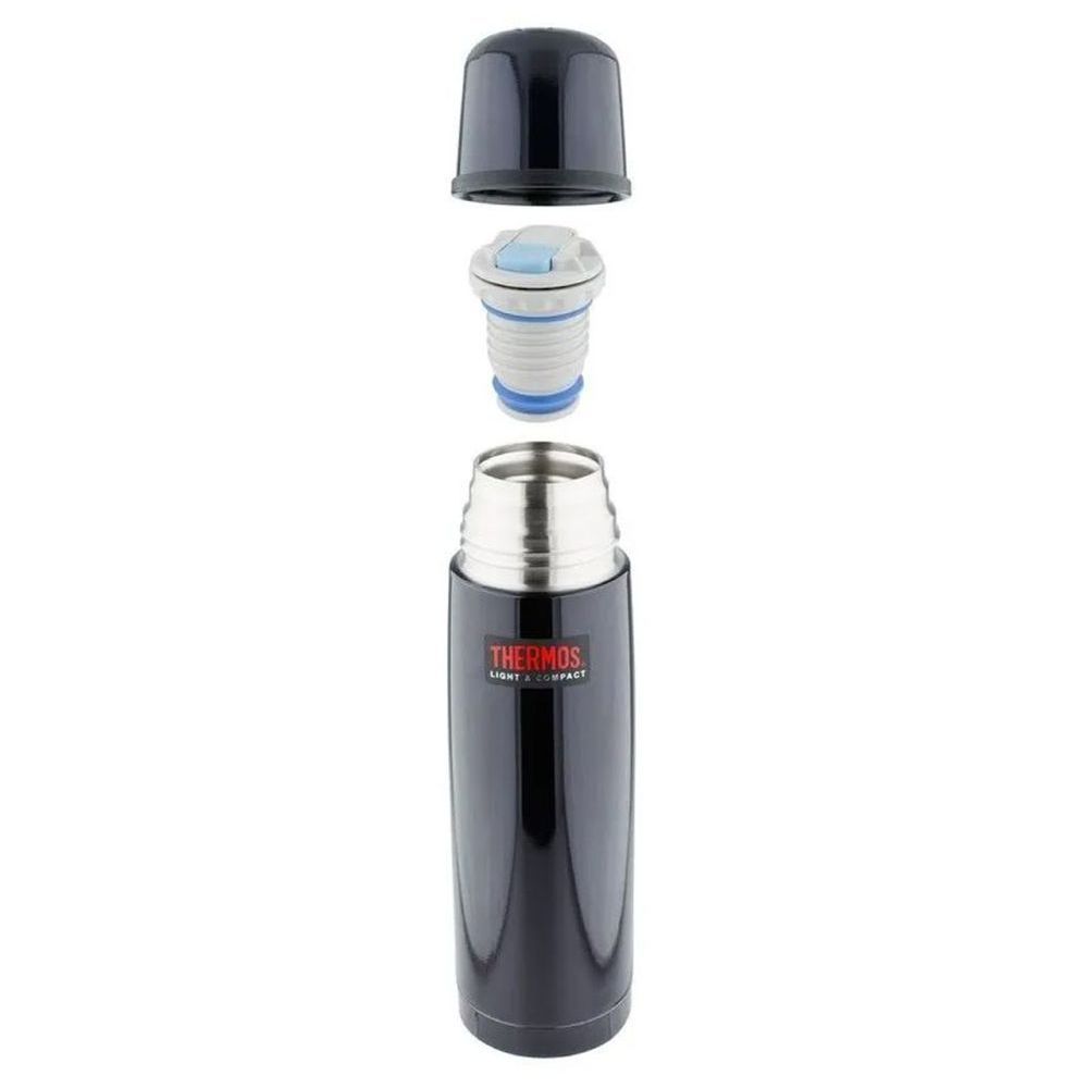 Thermos - Vacuum Insulated Thermal Flask - Midnight Blue - 1000 ml