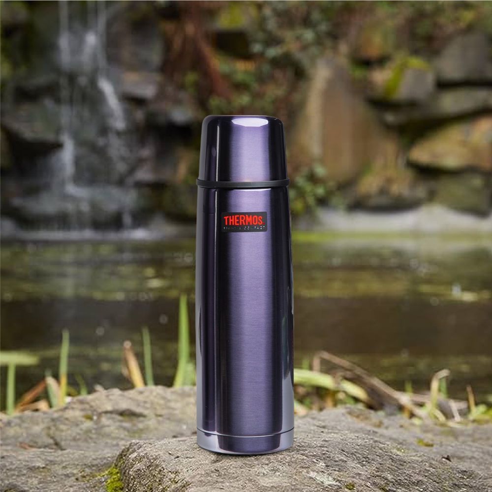 Thermos - Vacuum Insulated Thermal Flask - Midnight Blue - 350 ml