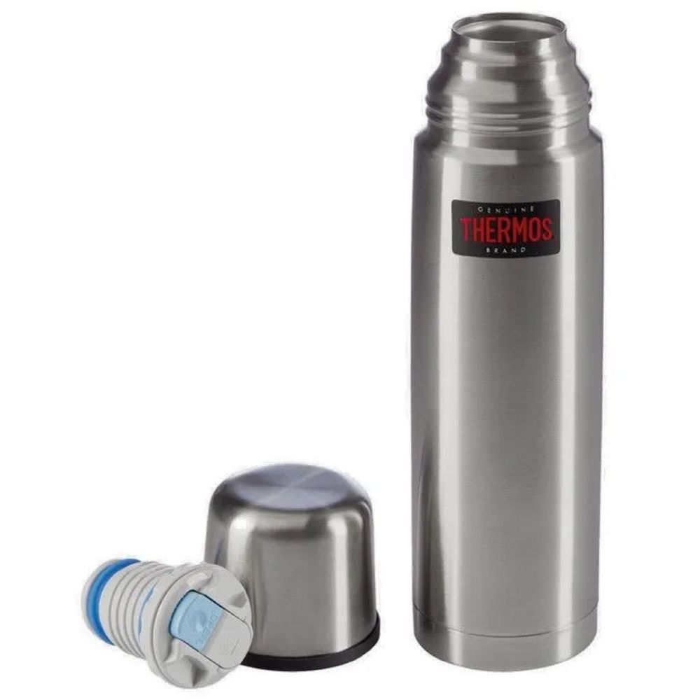 Thermos - Vacuum Insulated Thermal Flask - Silver - 350 ml