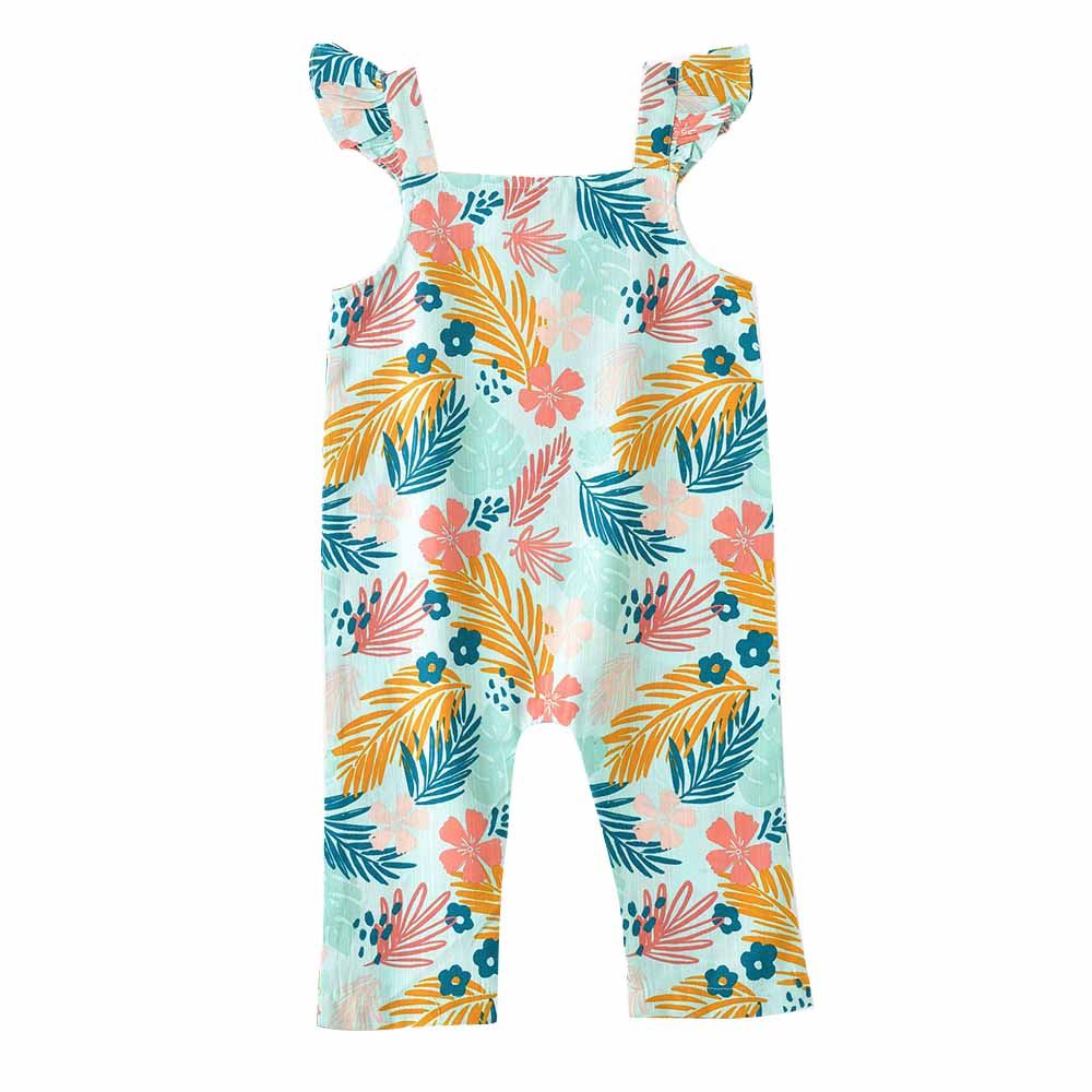 Jelliene - Sunny Smiles Girls Soft Viscose Jumpsuit