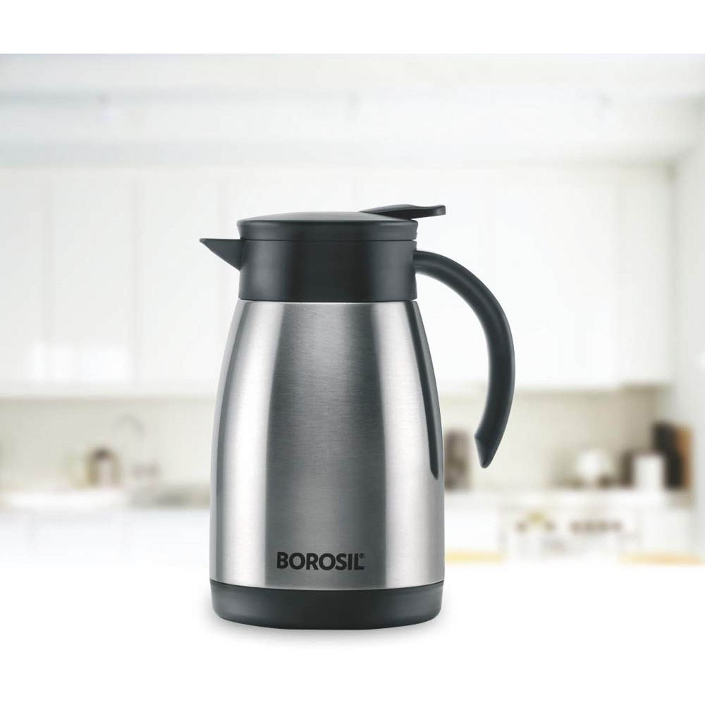 Borosil - Vacuum Insulated Stainless Steel Teapot - Silver - 1.5 L