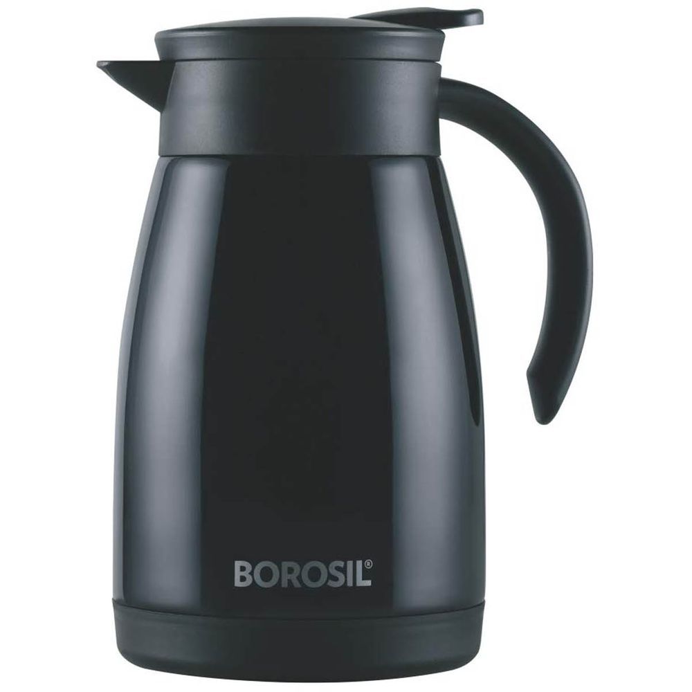 Borosil - Vacuum Insulated Stainless Steel Teapot - Black - 750 ml