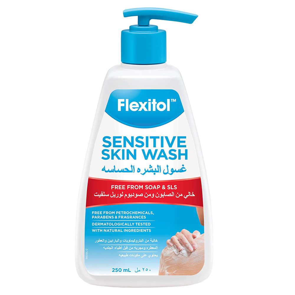 Flexitol - Sensitive Skin Wash 250ml