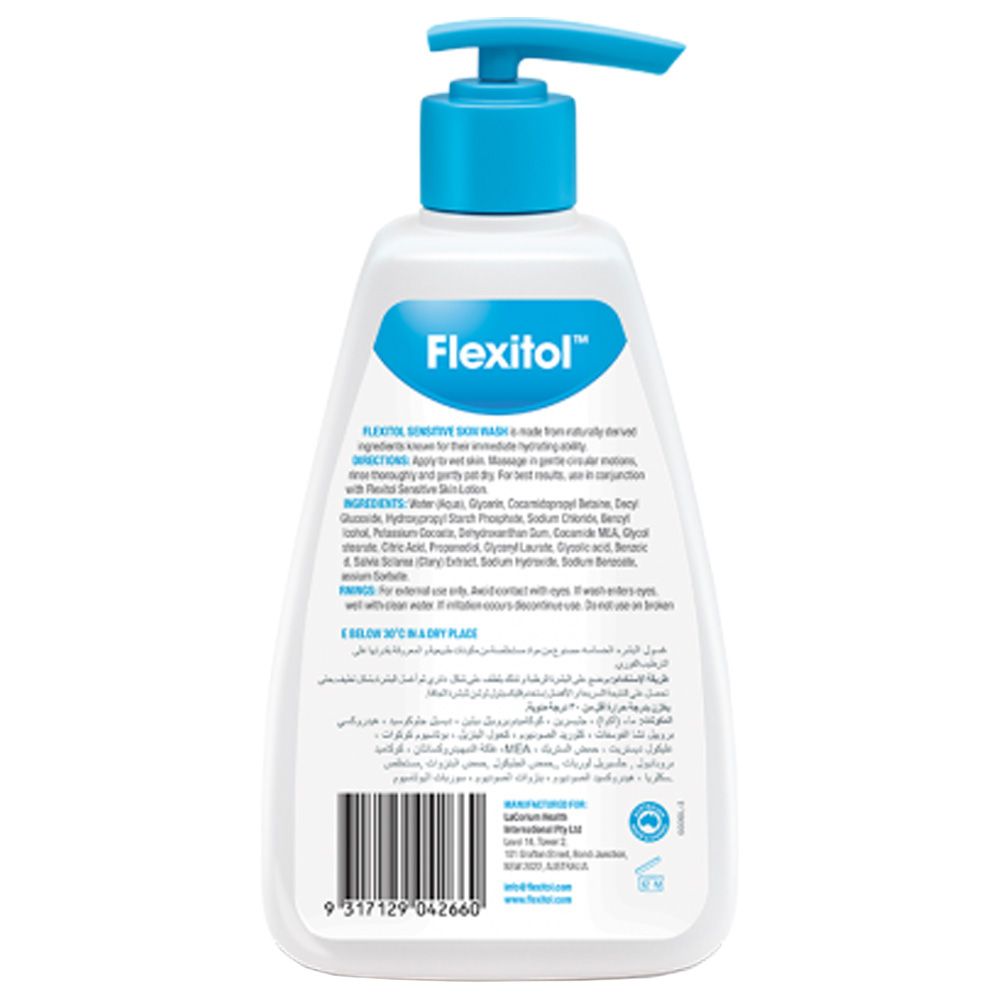 Flexitol - Sensitive Skin Wash 250ml