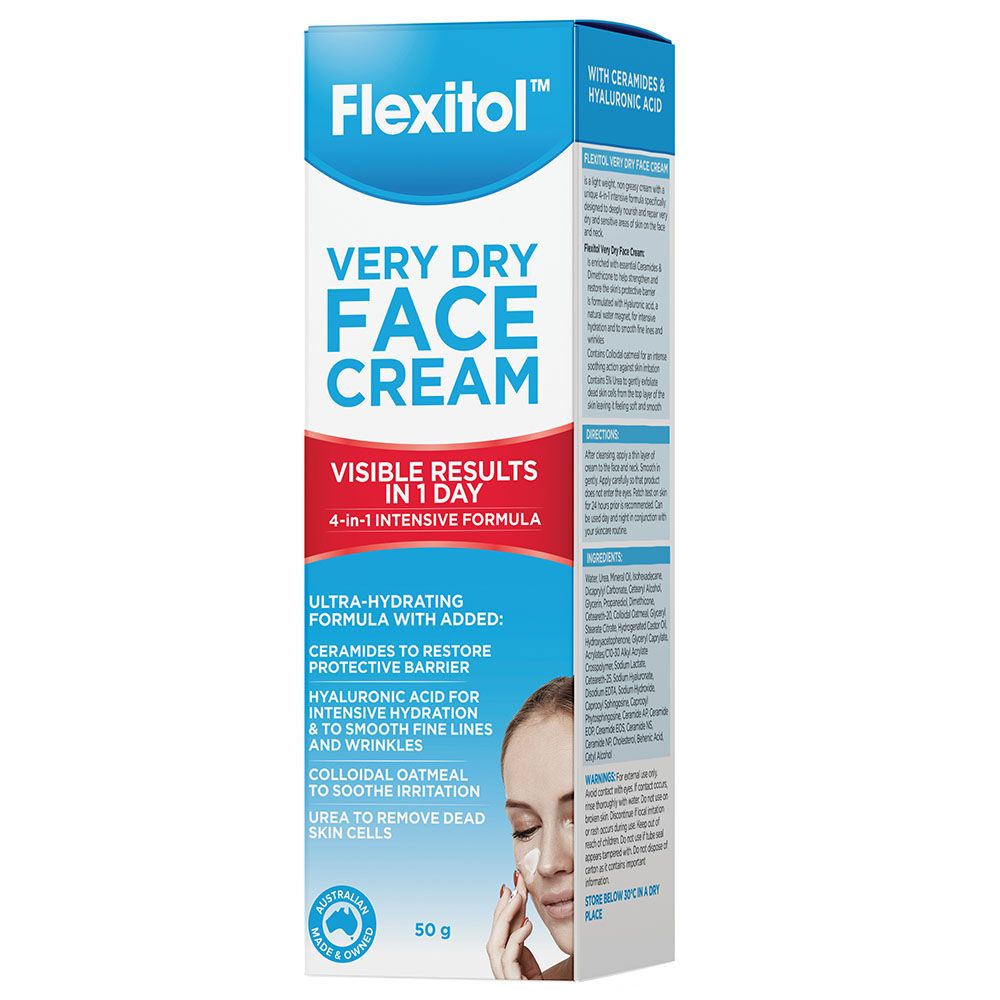 Flexitol - Very Dry Skin Face Cream - 50 g