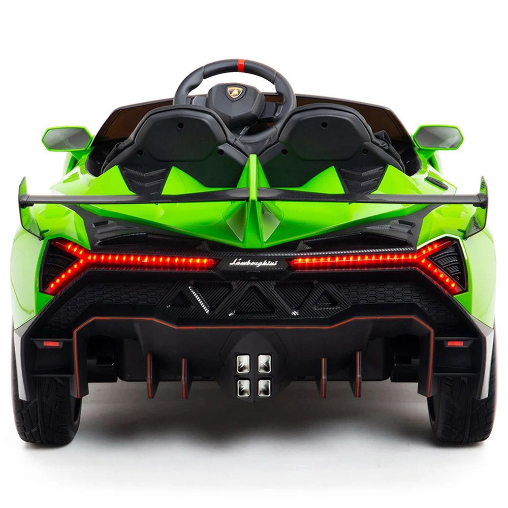 Lamborghini - Veneno 2 Seater Kids Electric Car - 12V - Green