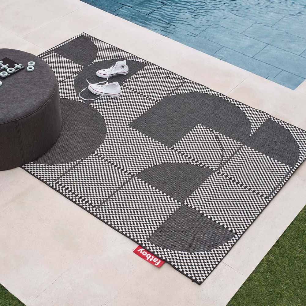 Fatboy - Carpretty Petit Jigsaw Carpet - Black/White