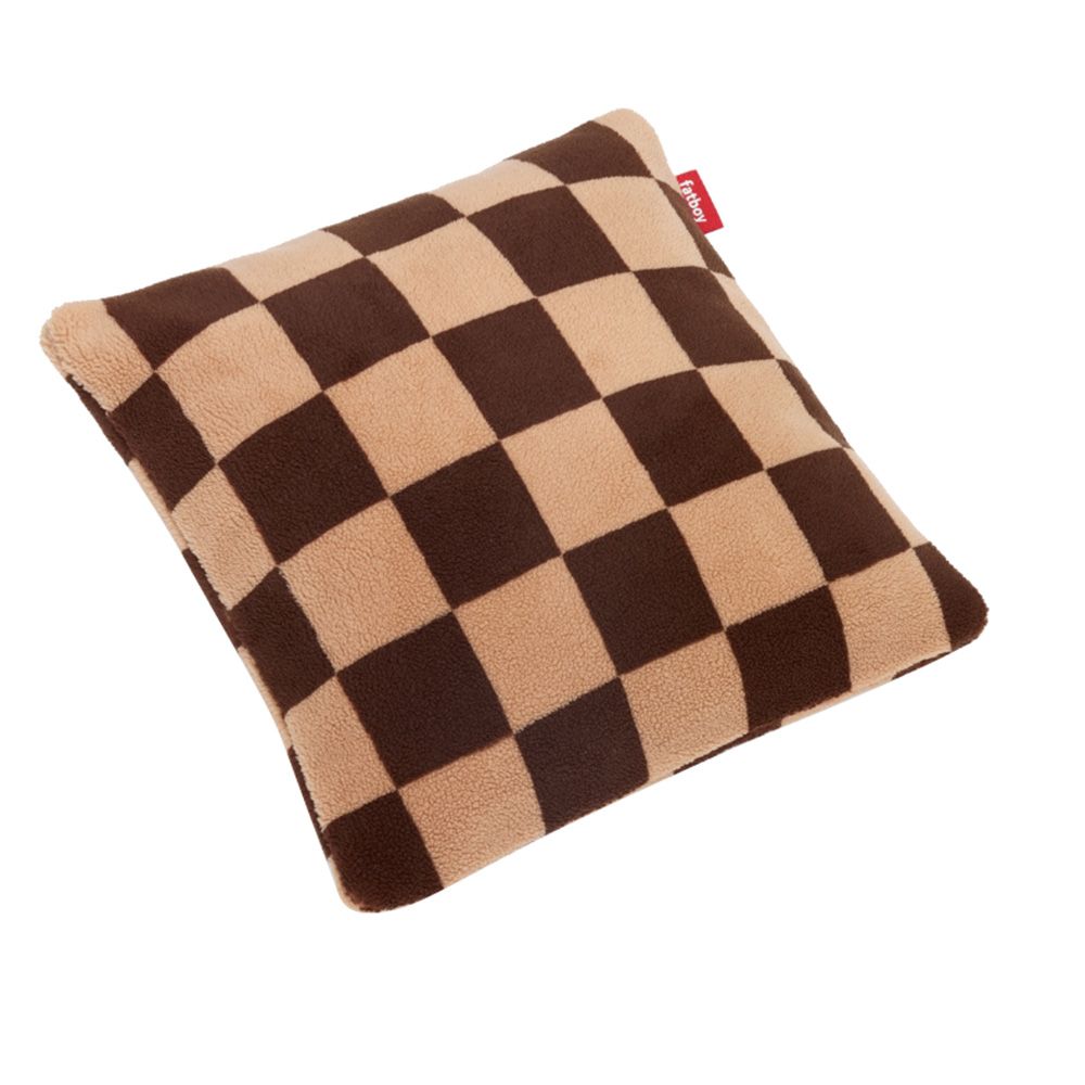 Fatboy - Teddy Chess Square Pillow - Brown