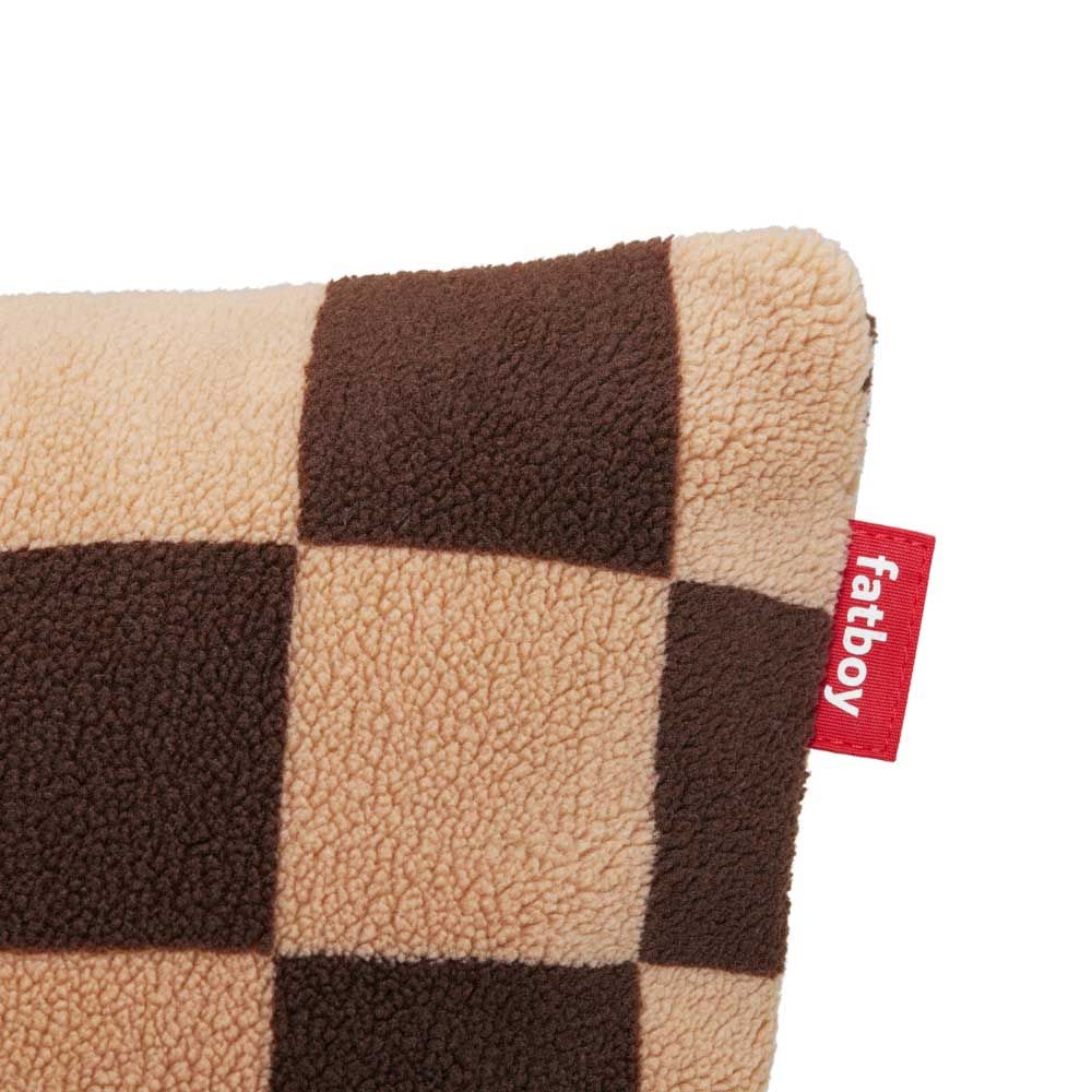 Fatboy - Teddy Chess Square Pillow - Brown