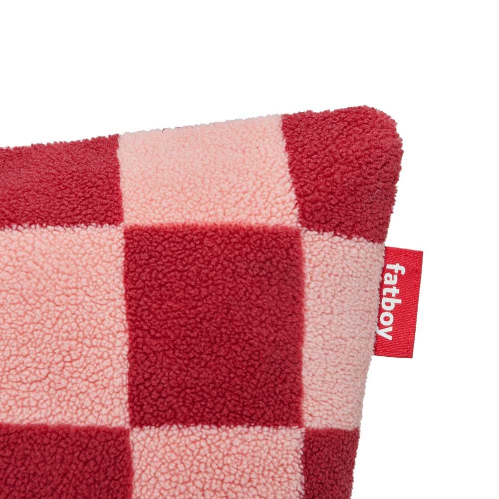 Fatboy - Teddy Chess Square Pillow - Red