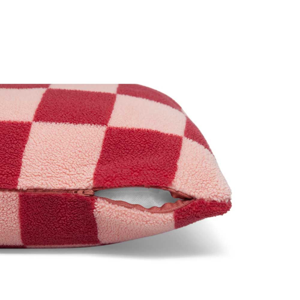 Fatboy - Teddy Chess Square Pillow - Red