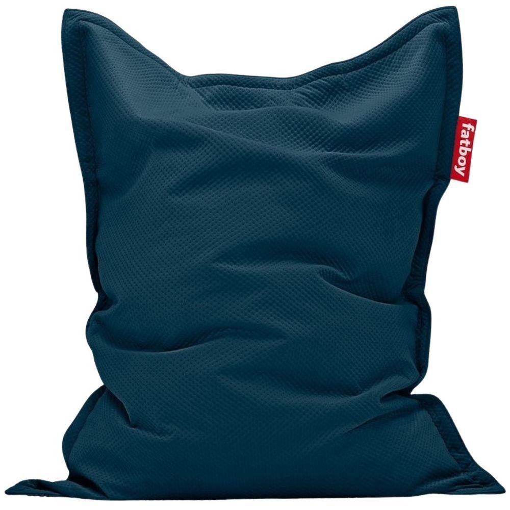 Fatboy - Recycled Original Slim Royal Velvet Bean Bag - Deep Sea