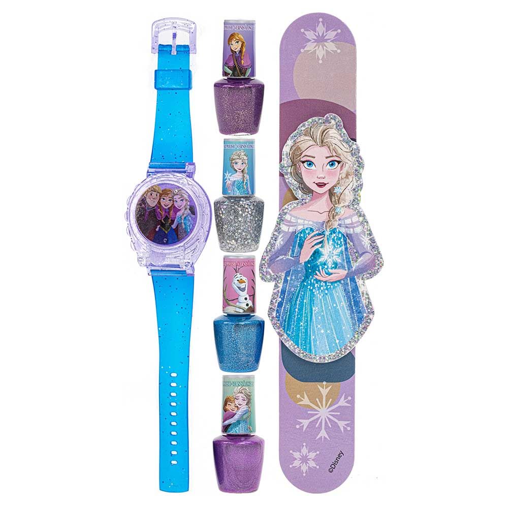 Townleygirl - Disney Frozen Lip Gloss And Nail Polish Set - 6pcs