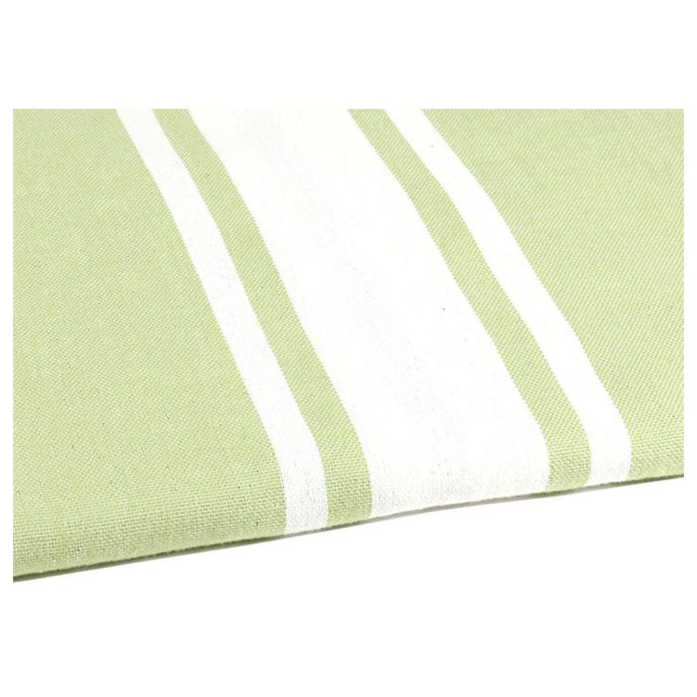 Hammam Corner - 100% Recycled Cotton Classic Beach Towel - Green