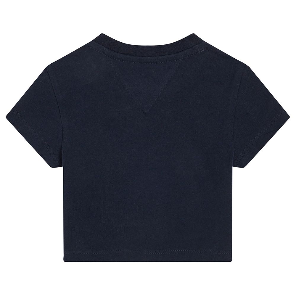 Tommy Hilfiger - Baby 85 Short Sleeve Varsity Tee - Blue