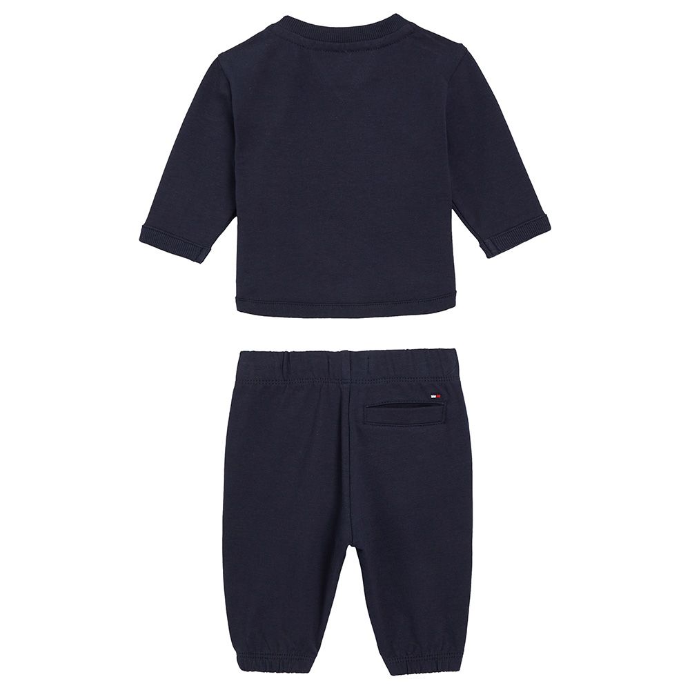 Tommy Hilfiger - 2pc-Set - Baby Ithaca H Sweat Top And Pant - Blue