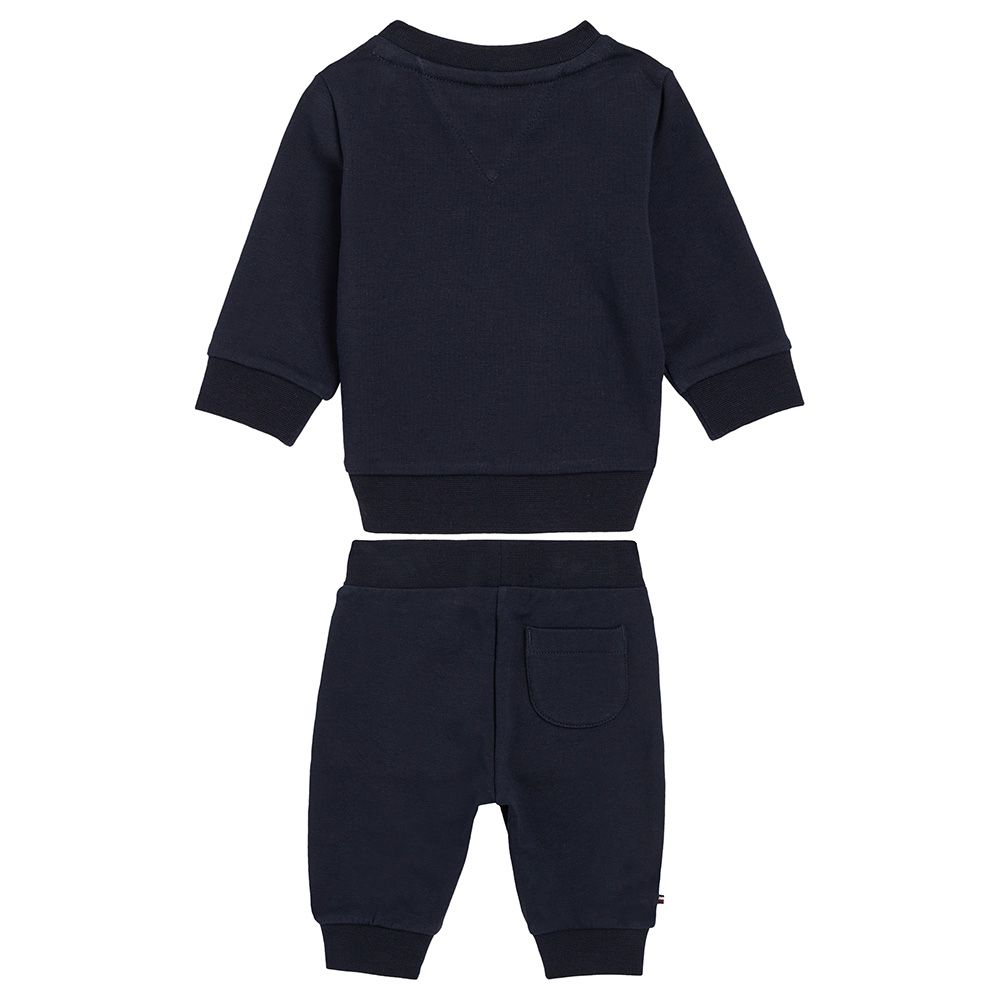 Tommy Hilfiger - 2pc-Set - Baby Hilfiger Flag Tracksuit - Blue