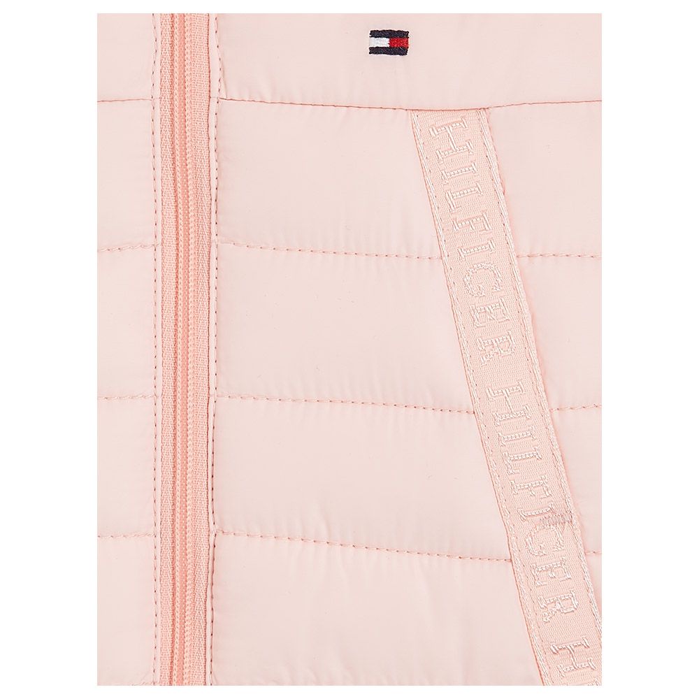 Tommy Hilfiger - Baby Monotype Tape Puffer Jacket - Pink