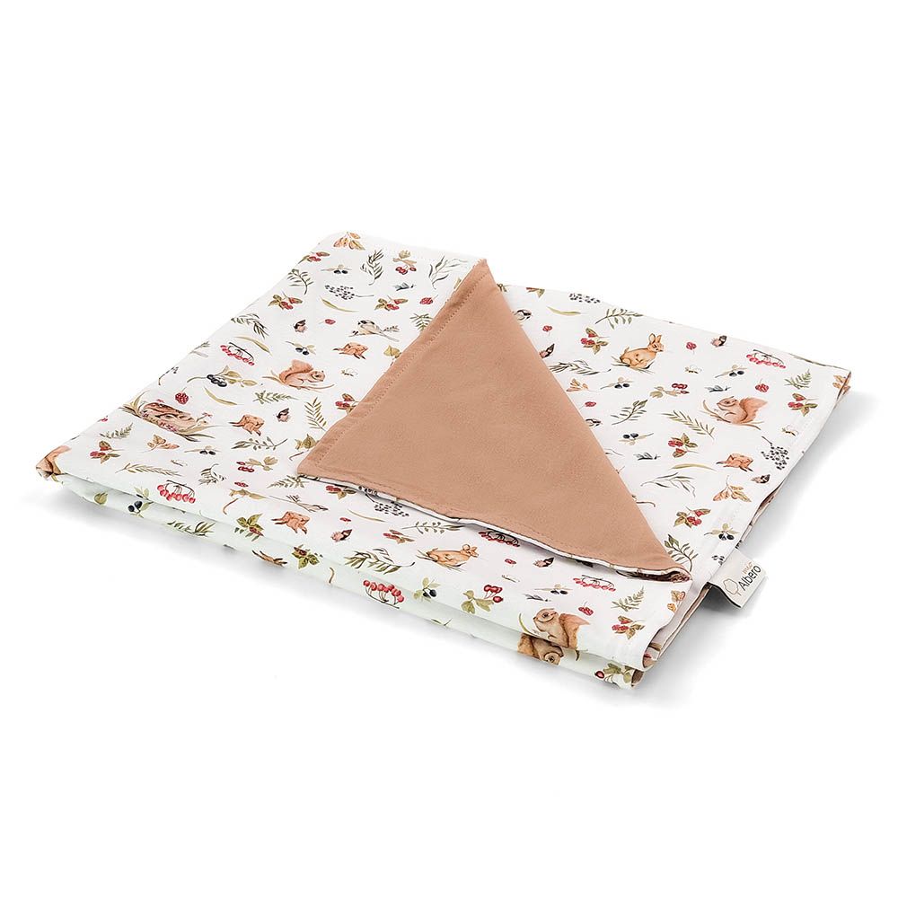 Albero Mio - Cotton Summer Blanket - Forest Friends