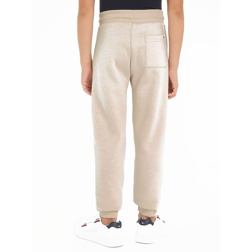 Tommy Hilfiger - New York Flag Graphic Sweatpants - Beige