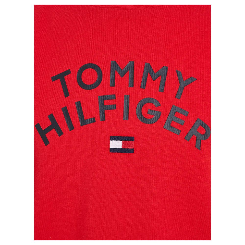 Tommy Hilfiger - Tommy Hilfiger Flag Short Sleeves Tee - Orange