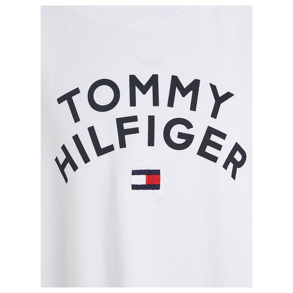 Tommy Hilfiger - Tommy Hilfiger Flag Short Sleeves Tee - White