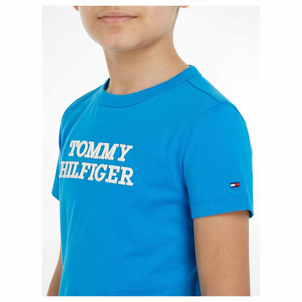 Tommy Hilfiger - TH Logo Long Sleeves Tee - Blue