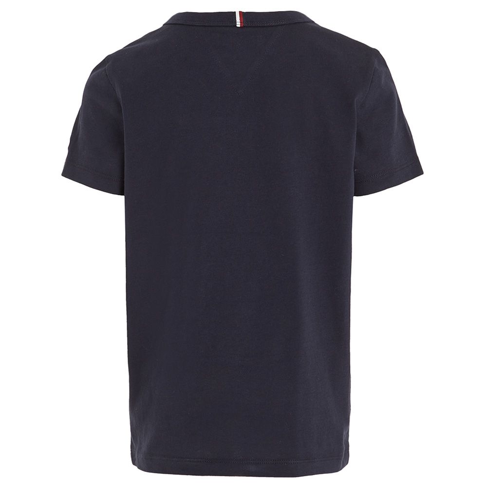 Tommy Hilfiger - TH Logo Short Sleeves Tee - Blue