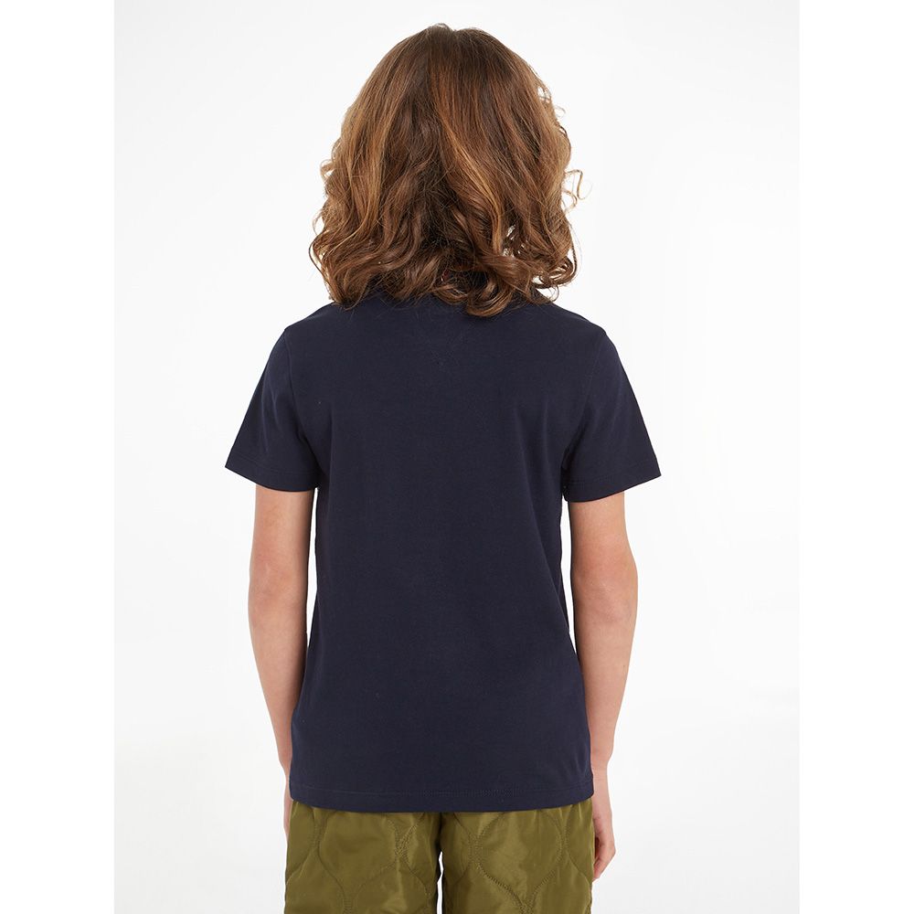 Tommy Hilfiger - New York Flag Graphic Short Sleeves Tee - Blue