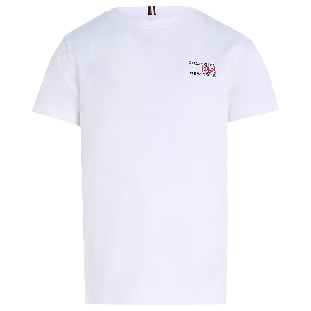 Tommy Hilfiger - New York Flag Graphic Short Sleeves Tee - White