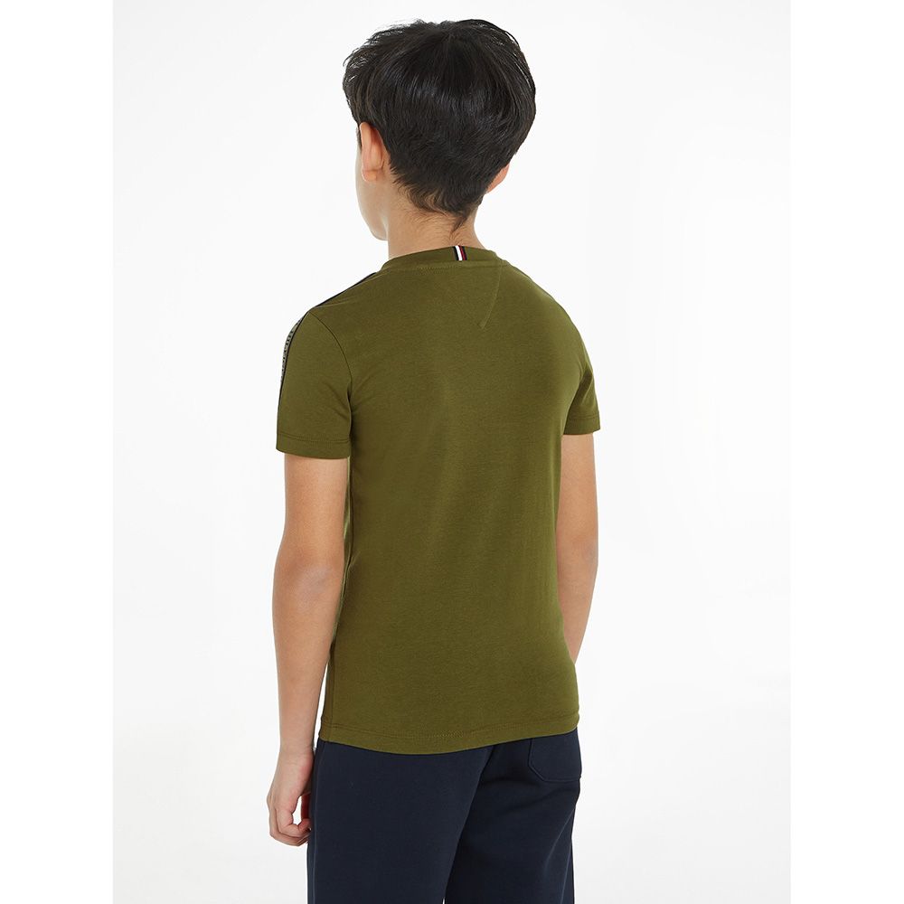 Tommy Hilfiger - Tape Short Sleeves Tee - Green