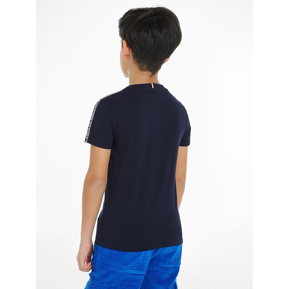 Tommy Hilfiger - Tape Short Sleeves Tee - Blue