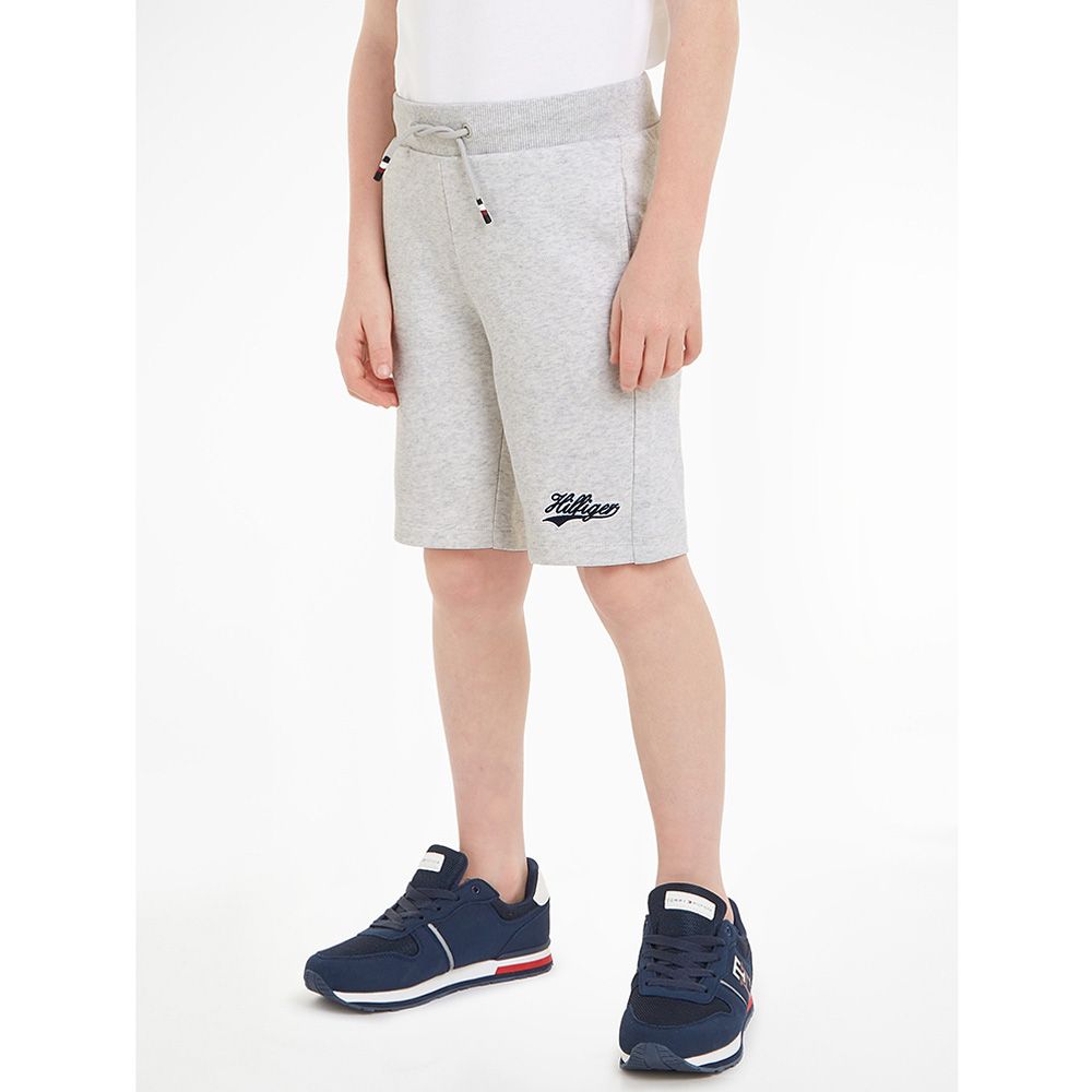 Tommy Hilfiger - Hilfiger Script Sweatshorts - Grey