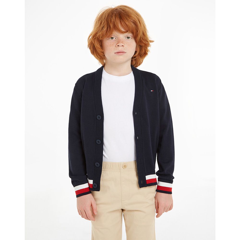 Tommy Hilfiger - Essential Cardigan - Blue