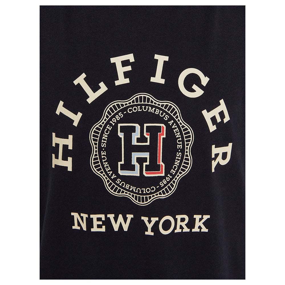 Tommy Hilfiger - Hilfiger Monotype Archived Crest Logo T-Shirt - Blue