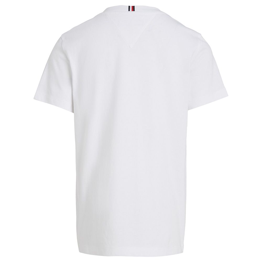 Tommy Hilfiger - Hilfiger Monotype Archived Crest Logo T-Shirt - White