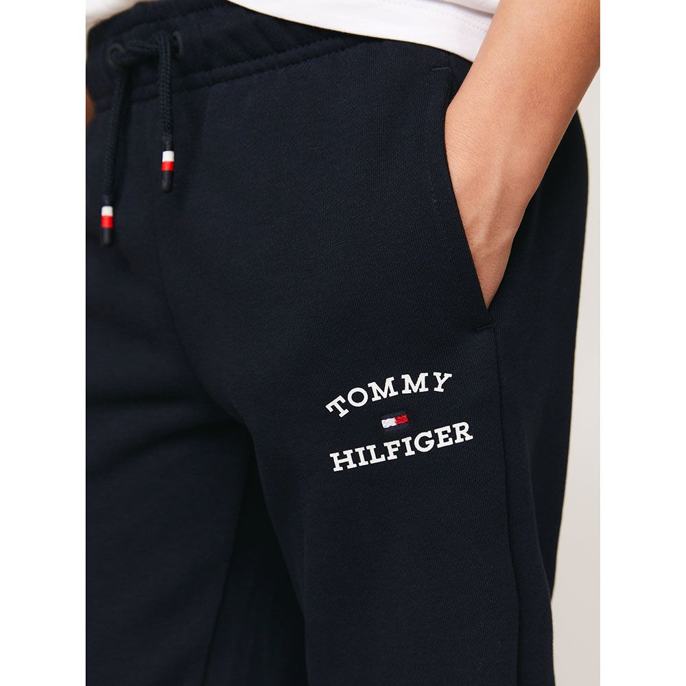 Tommy Hilfiger - TH Logo Sweatpants - Blue