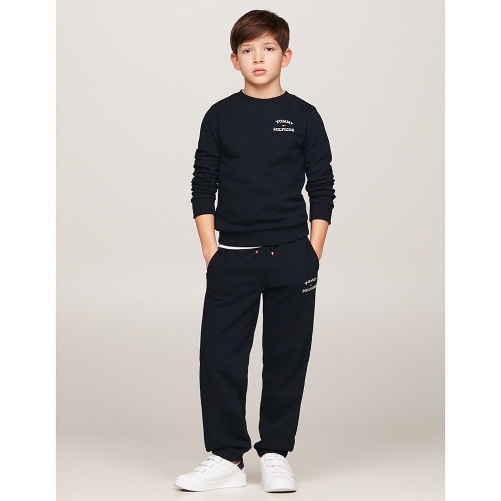 Tommy Hilfiger - TH Logo Sweatpants - Blue