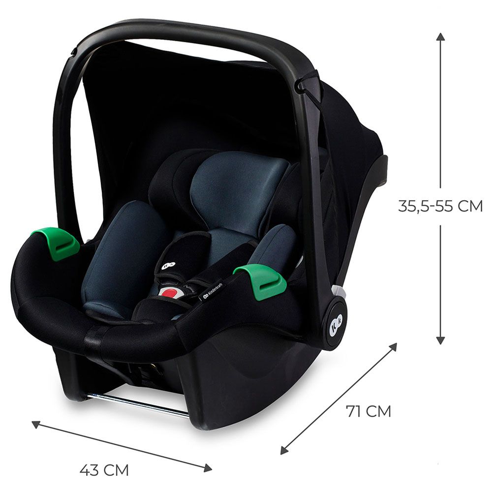 Kinderkraft - I-Size Mink Pro Car Seat - Black