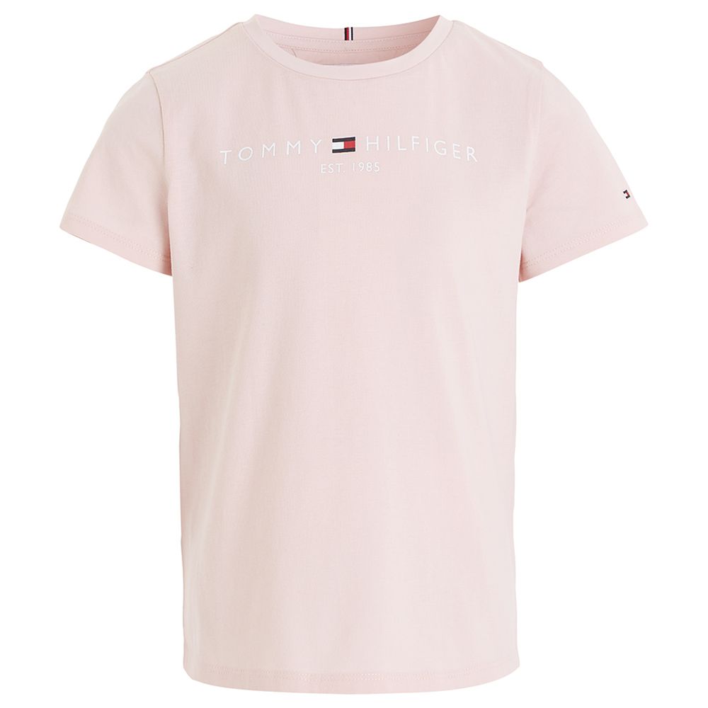 Tommy Hilfiger - Essential Short Sleeve Tee - Pink