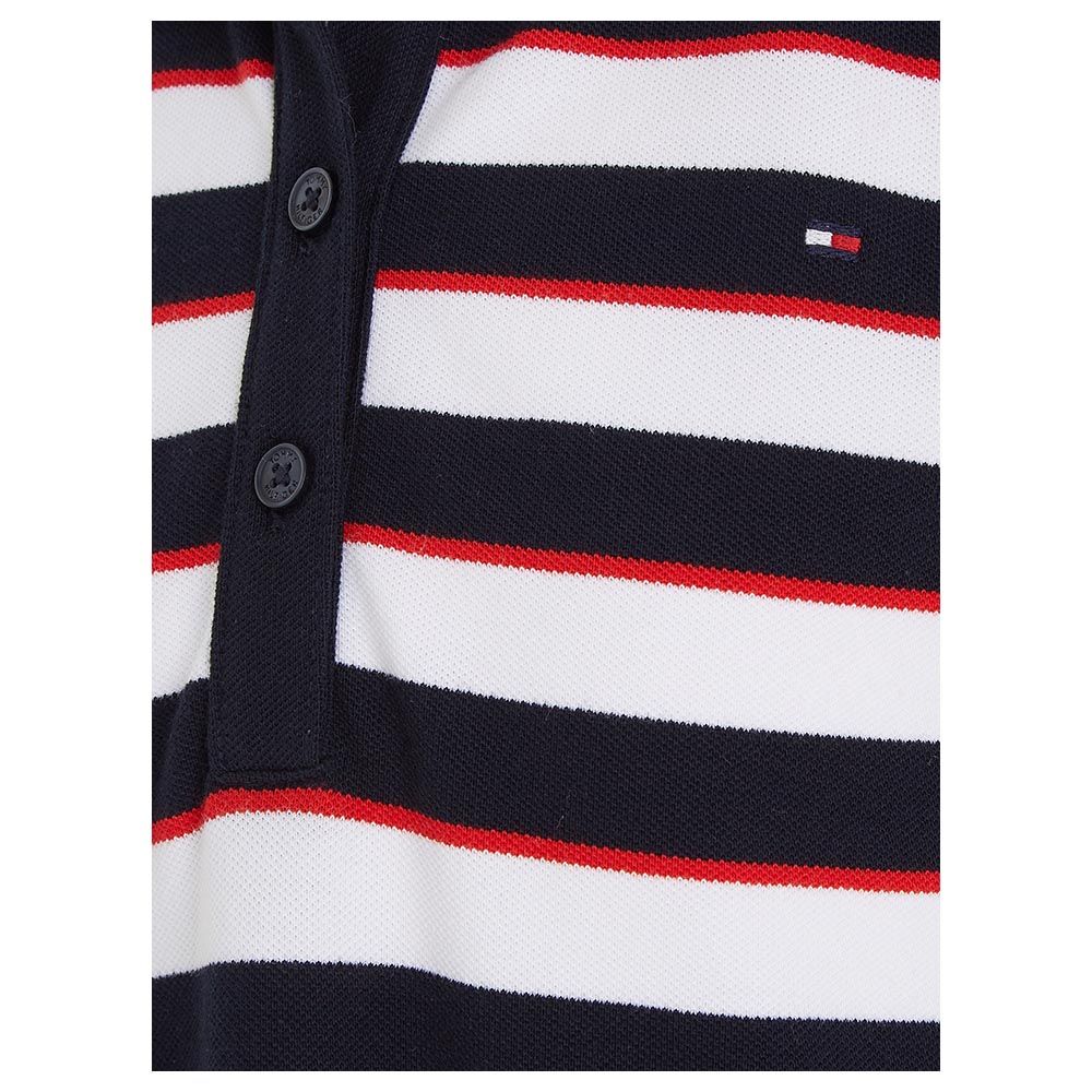 Tommy Hilfiger - Essential Short Sleeve Polo Dress - Blue/Red