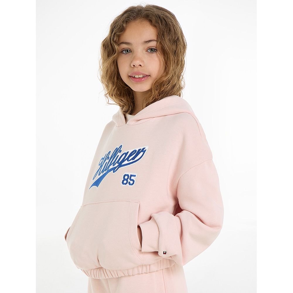 Tommy Hilfiger - Hilfiger Script Hoodie - Pink