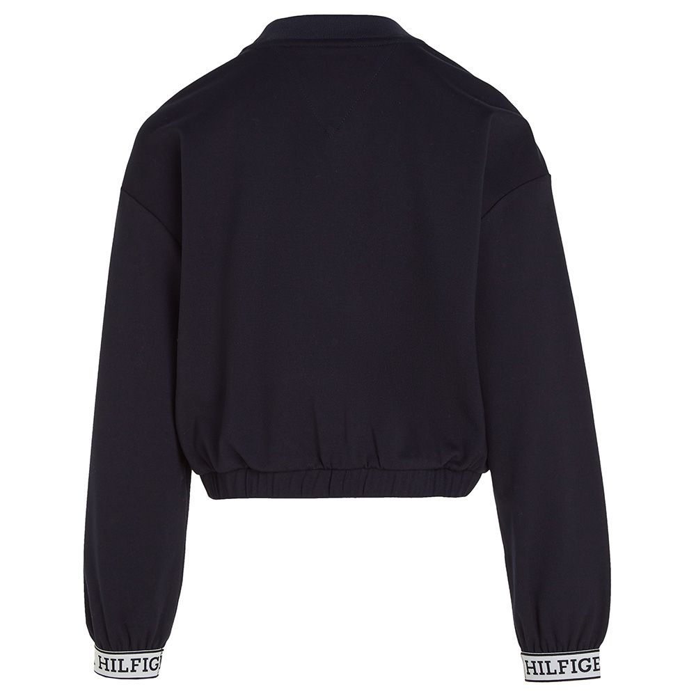 Tommy Hilfiger - Monotype Tape Crew Neck - Blue