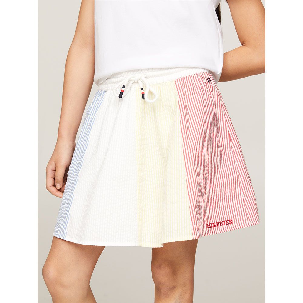 Tommy Hilfiger - Seersucker Stripe Skirt