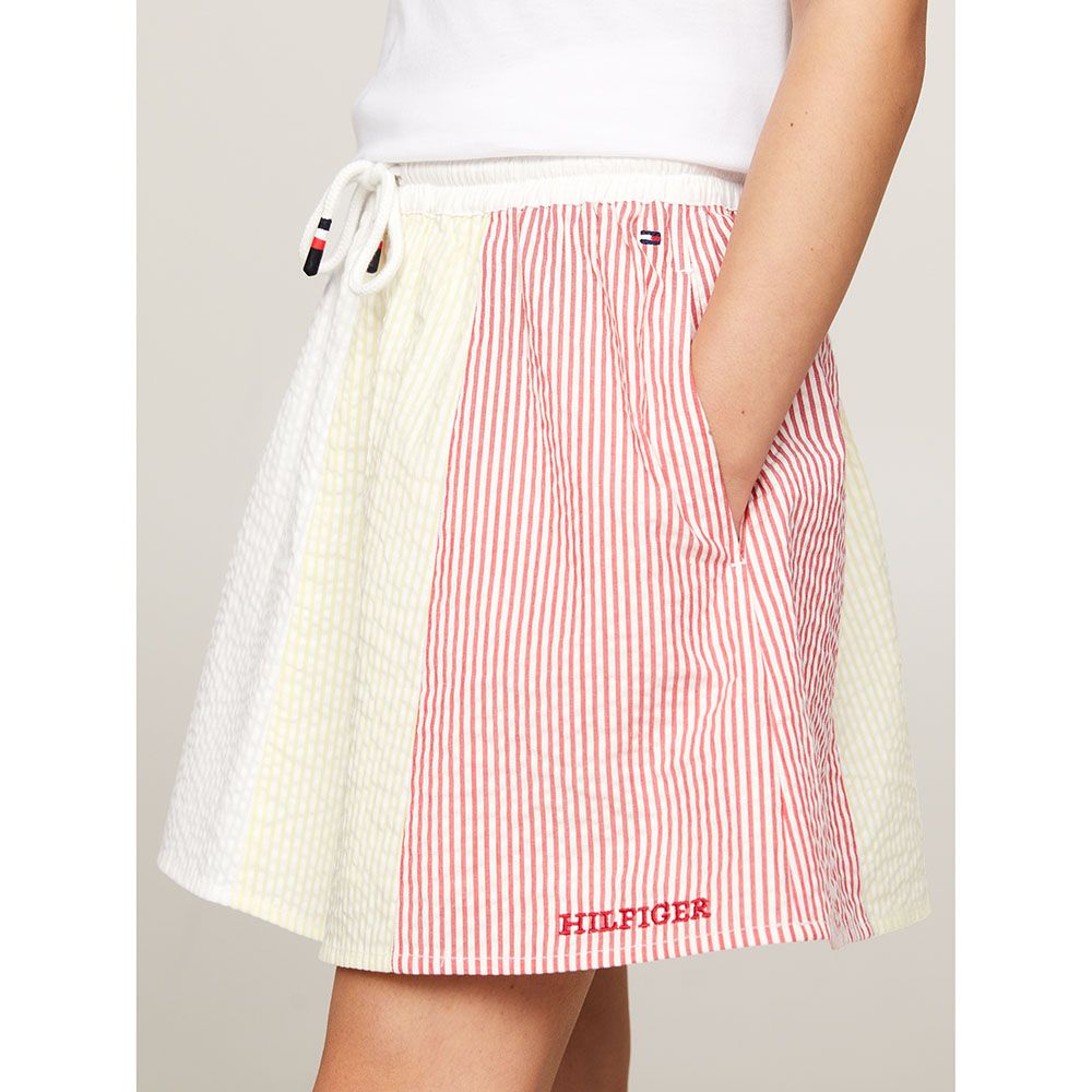 Tommy Hilfiger - Seersucker Stripe Skirt