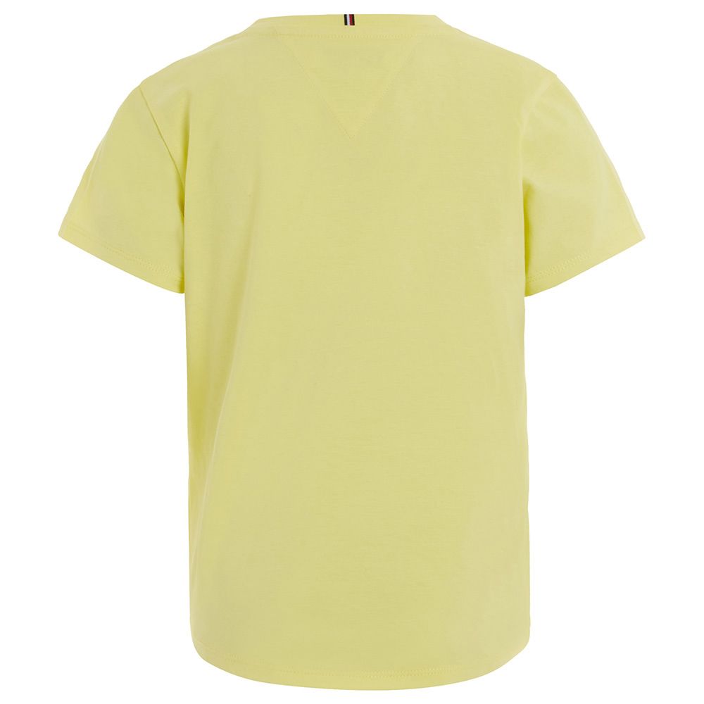 Tommy Hilfiger - Vinyl Short Sleeves Tee - Yellow