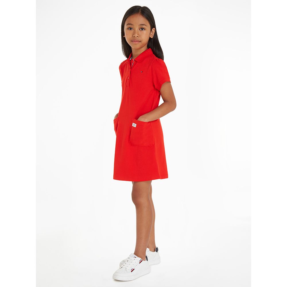 Tommy Hilfiger - Polo Dress - Red