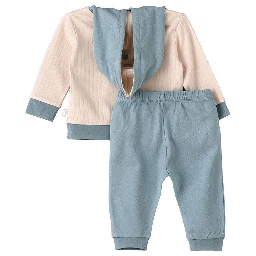 Tiny Hug - Cotton Hoodie & Pyjama Set